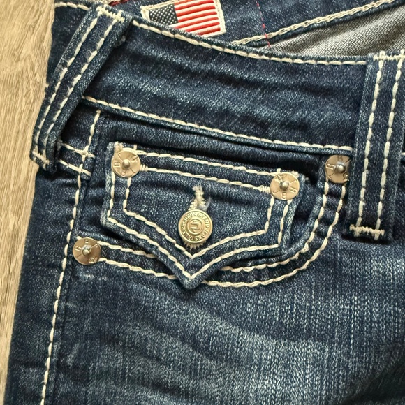 TRUE RELIGION Women’s Billy General Lee Rosewood Jeans Size 26 NWT - Picture 4 of 16